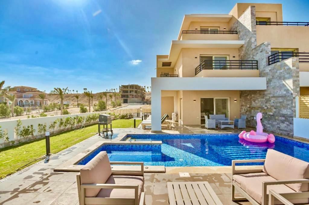 Hurghada Sahl Hasheesh Sea-View Villa With Private Pool Dış mekan fotoğraf