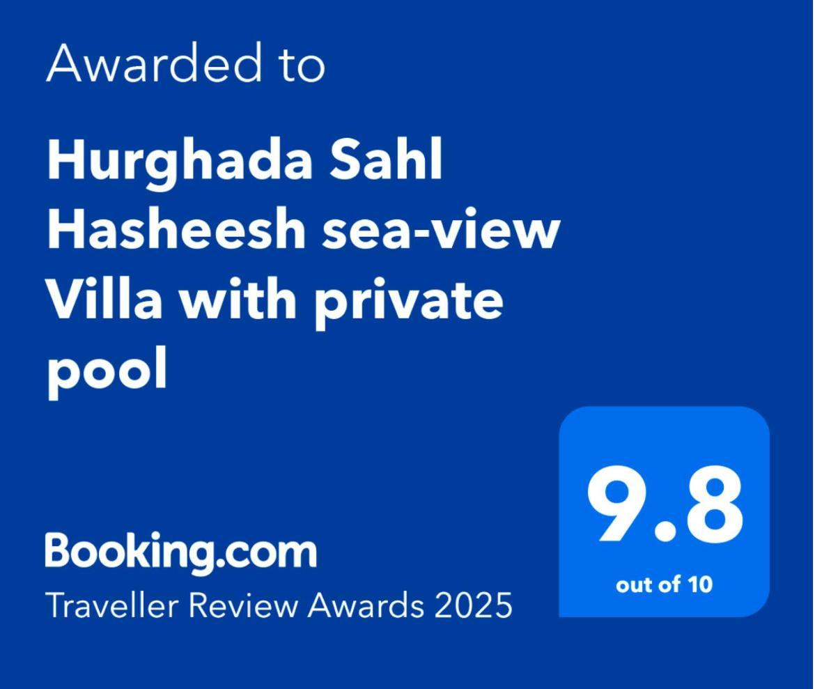 Hurghada Sahl Hasheesh Sea-View Villa With Private Pool Dış mekan fotoğraf